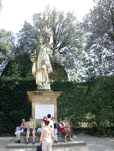 Fotos Statue am Palazzo Pitti
