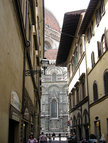 Foto Weg zur Piazza della Signora - Florenz