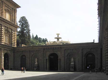 Palazzo Pitti von außen Foto 