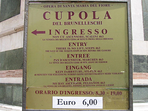 Die Kuppel der Santa Maria del Fiore