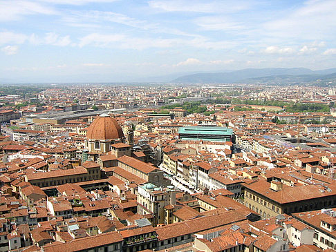 Foto Florenz von oben - Florenz