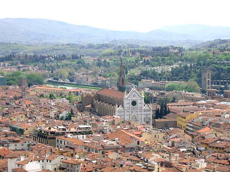 Foto Florenz von oben - Florenz